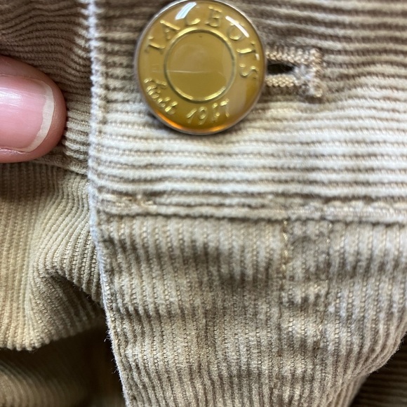 Talbots Beige Corduroy Pants - Picture 5 of 6